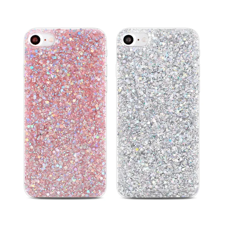 Silicone%20Bling%20Powder%20Soft%20Case%20For%20iPhone%2015%2014%20Plus%2013%2012%2011%20Pro%20Max%20SE%202%206%206S%207%208%20Plus%20XS%20Max%20XR%20X%20Shiny%20Glitter%20Phone%20Cover%20-%20Image%203