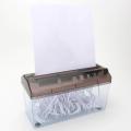 Mini A4 File Hand Shredder Strip Cut Shredder Paper Cutter Manual Cutting Machine for Office School. 