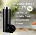 Smart Thermos Flask with Led Temperature Display In Touch.