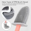 Silicone Toilet Brush with Slim Holder Flex Toilet Brush - Wall Mounted Anti-drip Set Toilet Bowl Cleaner Brush - Non-Slip Long Handle Toilet Brush-Multicolor. 
