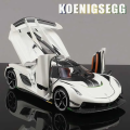 1:24 Koenigsegg Jesko Die-Cast Vehicles Alloy Model Car Toys For Gift Collection.