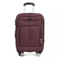 Exclusive Trolley Case 24 Inchi (4 Wheel) With Large Capacity High Quality Nylon Febric & Zipper Waterproof and Washable Use For Unisex. 