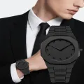 Arabic Aura Watch – Carbon Fiber Look Body with Sleek & Modern Design. 