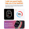 Tookss T800 Ultra Smartwatch Wireless Charging Bluetooth Call Watch For Men WOmen IP67 Waterproof Heart Rate Sleep Monitoring Smart Watch 1.99" HD Screen. 