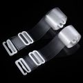 1 Pair Straps Bra Intimates Accessories Adjustable Underwear Straps Invisible Transparent Frosted Shoulder Straps. 