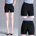 Shorts Women's Korean-Style High Waist Slimming2023New Summer plus Size Outer Wear Women's Black Shorts Loose Casual Pants for Women. 