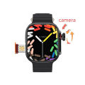 Ws9 Ultra Android Smartwatch SIM Card WiFi Support with Retractable Rotating Camera Smart Watch. 