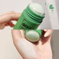 Green Tea Mask Blackhead Remover Mask Acne Removal Cleaning Mud Green Tea Cleansing Stick Eggplant Masks Face Skin Care Masks. 