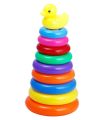 Rock-a-Stack, Bat-at Ring-Stacking Toy for Infants Ages 6 Months and Older. 
