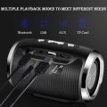 AI Intelligence Bluetooth Speaker Wireless Bass Column Waterproof Outdoor USB Speakers Support AUX TF Subwoofer Loudspeaker. 