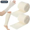 1 Roll Elasticated Tubular Support Bandage Stockinette Tubing for Arm, Knees, Legs Compression Bandage Roll for Tissue Support. 