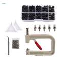 Hand Press Pearl Setter Tool Pearl Handmade Setting Machine Pearl Setting Machine for Clothes. 