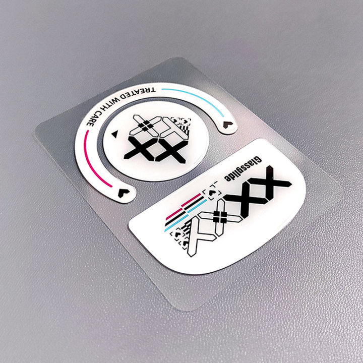 Glass Mouse Skates Glide Feet Pads Mouse Feet Sticker for G Pro X Superlight Rounded Curved Edges Mushen