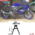 Center Stand/Double Stand Complete Set for Yamaha R15, MT15, M-Slaz & Similar Motorcycles – Durable, Easy Parking, and Tire Maintenance. 