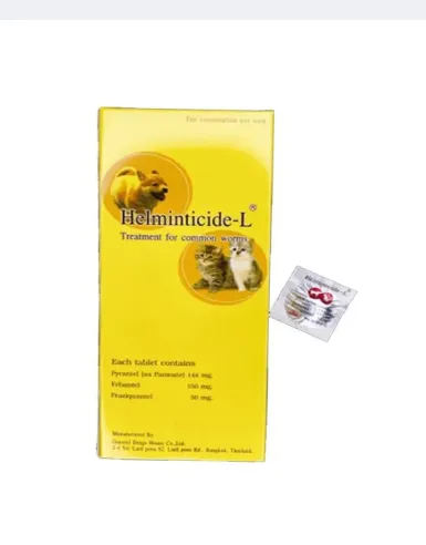 Helmint Extract Helminticide-L Deworming Tablet for Pet | Daraz.com.bd