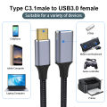 CASIFY G1 OTG Type C Otg USB 3.1 Otg Super Fast Type C OTG Black 20CM USB C to USB 3.0 OTG Adapter USB Type-C OTG Data Cable Connector Type C otg Cable.