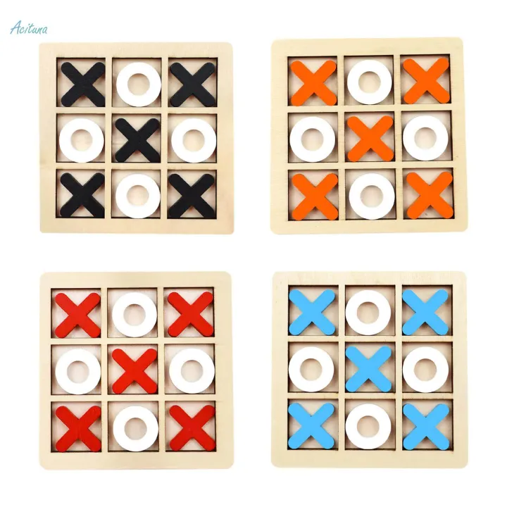 Tic%20TAC%20Toe%20Board%20Game%20Family%20Children%20Puzzle%20Brain%20Teaser%20for%20Adults%20-%20Image%205