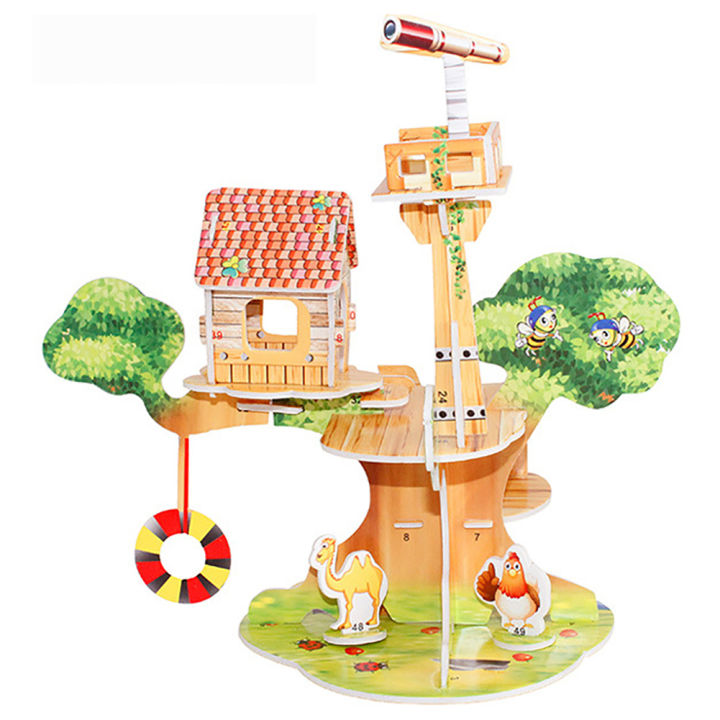 %E3%80%90GlobalGlamour%E3%80%91New%20DIY%203D%20Catle%20Model%20Aembling%20Puzzle%20Early%20Learning%20Toy%20-%20Image%203