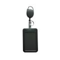 Work Card Sleeve Plastic Slide Chest Pocket Clip ID Tag Name Identity Badge Holder Reel Working Permit Case Staff Employee Pass.