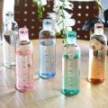 Transparent Water Bottle 500Ml-Stay Refreshed Sleek And Durable Design.