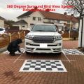 4Pcs Fabrics Calibration Cloth for 360 Degree Surround Bird View Panoramic DVR System. 