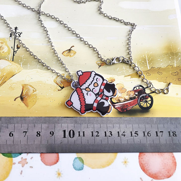 Cross-border%20Spider-Man%20Marvel%20peripheral%20necklace%20Acrylic%20heat%20shrinkable%20sheet%20epoxy%20pendant%20with%20chain%20jewelry%20-%20Image%203