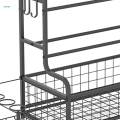 Home Gym Equipment Storage Rack Storage Rack for Yoga Mats Basketball Balls. 