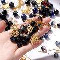 St.kunkka 30g Mixed Round Glass Beads Slub Beads With Metal Accessories For DIY Bracelets Necklaces Jewelry Jewelry Accessories Making. 