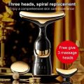 3 IN 1 EMS Face Lifting Massager Neck Firming Eye Massage Skin Fine Lines Beauty Tools Skin Lifting Tightening Device Skin Care Tool.