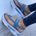 Women Sandals 2023 New Platform Sandals For Summer Wedges Shoes Women Platform Heels Sandalias Mujer Luxury Summer Flip Flops House Foocus.