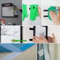 1M × 3cm Self Adhesive Hook and Loop Velcro Tape Double Sided Sticky Back Velcro Strip (Black).