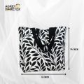 Cotton Fabric Tote Shopping Bag (14"x16") – Single Piece. 