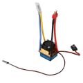 【Fast and Reliable Shipping】 480A Brushed ESC Single Motor with Cooling Fan Waterproof 2-4S 3 Modes 5V/3A BEC for RC Cars.
