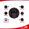 PVC Leather 5D Car Mat - BLACK & RED,CAR MAT/5D MAT.