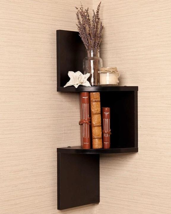 Malaysian%20Processed%20Wood%20%20Wall%20Hanging%20Shelf%20-%20Black%20-%20Image%202