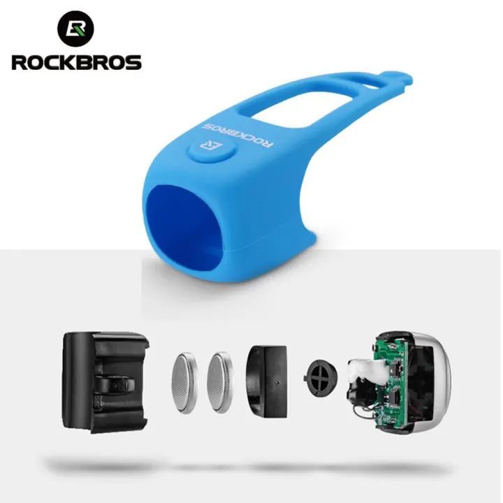 ROCKBROS%20Electric%20Cycling%20Bells%20Horn%20Rainproof%20MTB%20Bicycle%20Handlebar%20Bell%20Silica%20gel%20Shell%20Ring%20Saving%20Bell%20Bicycle%20Accessory%20-%20Image%205