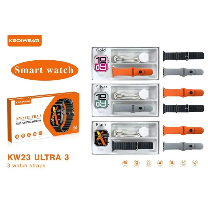 KW23%20Ultra3%20Smartwatch%203straps%20Aluminum%20Body%20Blody%20Blood%20Pressure%20Monitor%20Wireless%20Charging%20Supported%20-%20Image%206