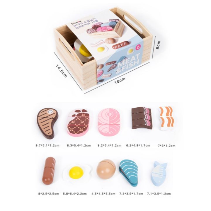 GC%20Wooden%20Food%20Sets%20Multi-play%20Food%20Set%20Magnetic%20Vegetables%20Fruits%20Cutting%20Set%20Kitchen%20Accessory%20For%20Kids%20Pretend%20Play%20-%20Image%204