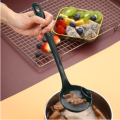 1/3Pcs Oil Separating Spoon Large Capacity Long Handle Oil Filter Spoon Leaking Strainer Spoon Filtering Artifact Kitchen Gadgets.