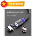 2 IN 1 Magnetic Cable Micro USB & Type C Cable. 