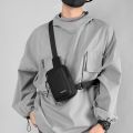 Trendy Men‘s Shoulder Bag Casual Travel Outdoor Nylon Crossbody Chest Bags Large Capacity Multifunction Street Male Pack New. 