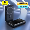 Baseus 20W Magnetic Wireless Charger Power Bank 10000mAh. 
