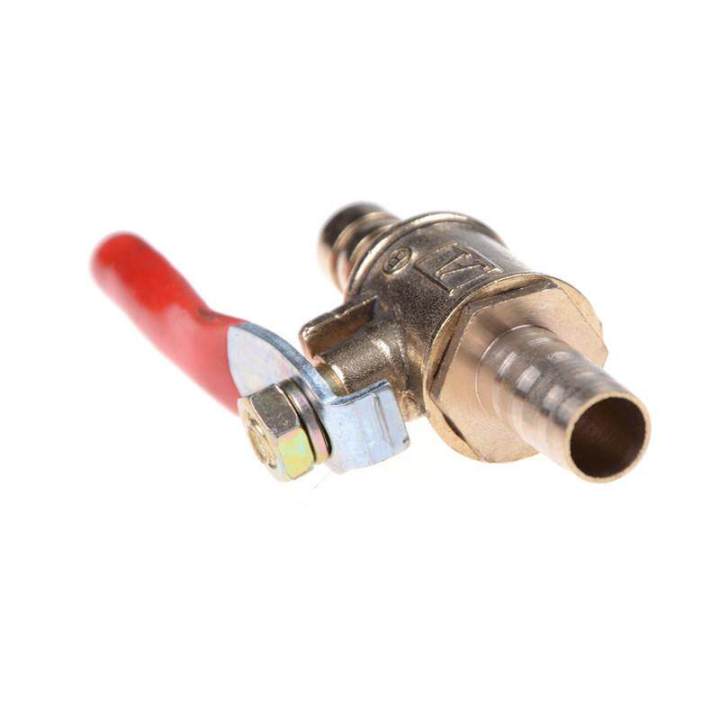 8mm%205/16"%20Hose%20Barb%20Inline%20Brass%20Water/Air%20Gas%20Fuel%20Line%20Shut-Off%20Ball%20Valve%20%206mm%20-%20Image%205