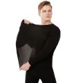 Men's37Constant Temperature Ultra-Thin Thermal Underwear Self-Heating Slim-Fit Bottoming Autumn Clothing Long Johns Seamless Slim Suit Winter. 