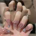 Beautiful fake nails for women. 