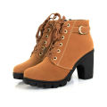 {MYE MART} Korean fashion boots Shoe for women ladies ankle Pointed Toe Short Boots Casual box Heels Shoes. 