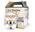 【Big-promotion】 Electric Egg Cooker Boiler Maker Soft Medium or Hard Boil   Capacity Two Layer Egg Maker,Egg SteamerWith Automatic Shut Off. 