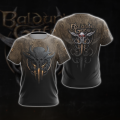 Baldur's Gate III games 3D printed T-shirt men women kids Short Sleeve T shirt casual hip hop summer tee tops graphic tshirt top. 