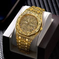 Men's Stainless Steel Waterproof Watch Trendy Business Style Men's Watch.