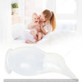 Silicone Baby Nasal Aspirator Penguin Appearance Transparent Reusable Baby Nose Cleaner Baby Nose Sucker. 